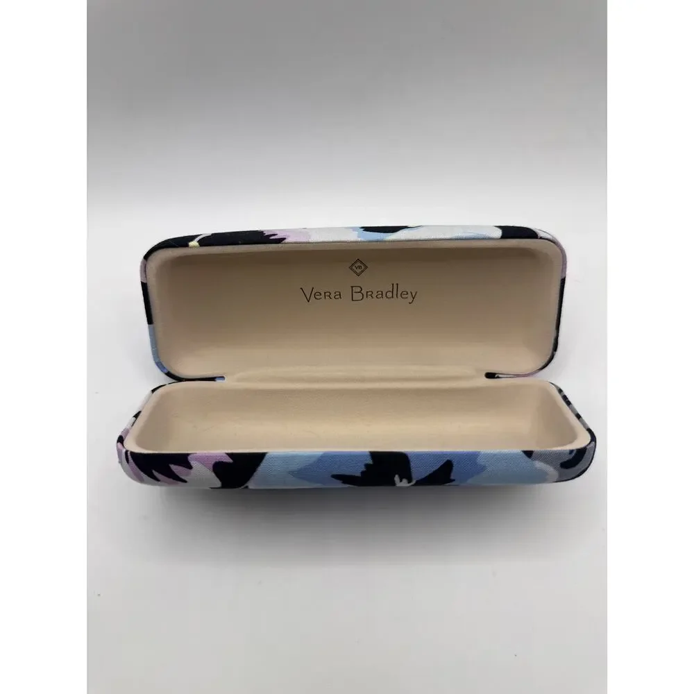 Vera Bradley Camofloral Hard Shell Eyeglass Case Clamshell Retired Floral